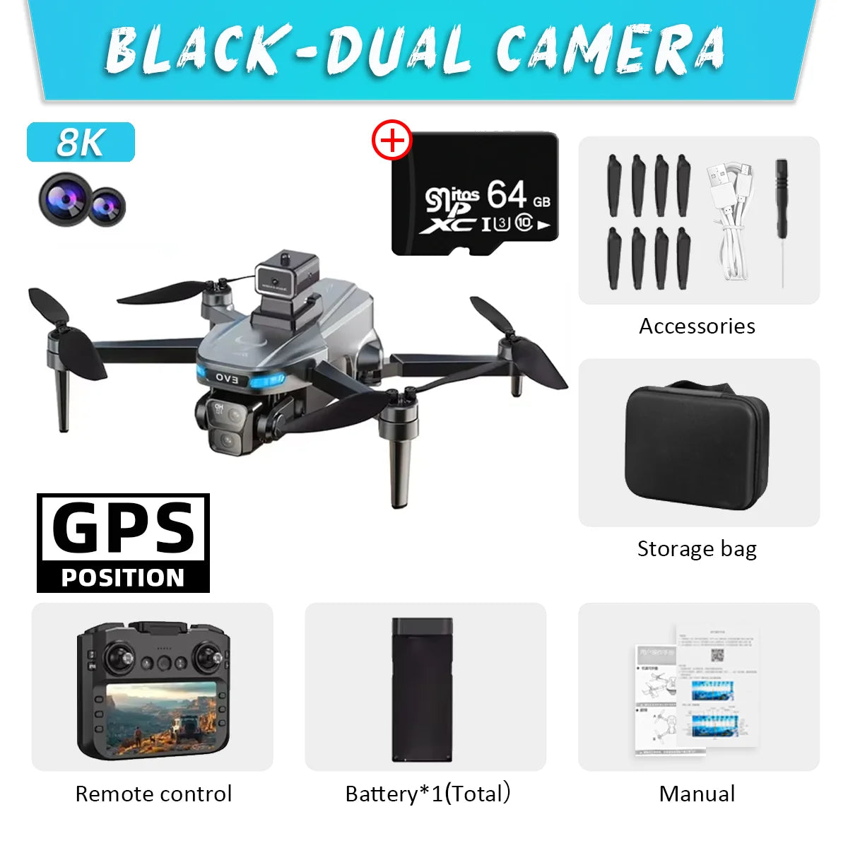 SG901 MAX Drone Professional