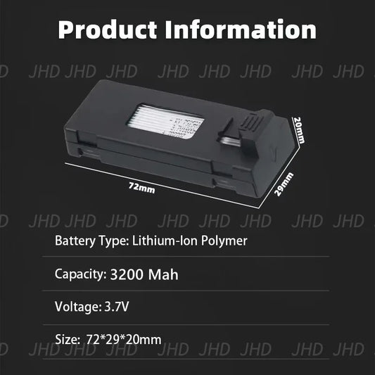 V88 Battery Drone 3.7V 3200mAh